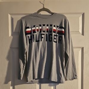 Tommy Hilfiger Gray Long Sleeve Shirt